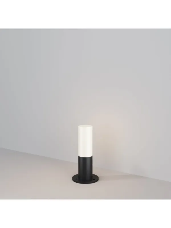 Premium Słupek ogrodowy Willis – cylindryczny, ścieżkowy, E27, IP54, niski - 30 cm, czarny