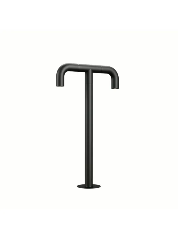 Szybka dostawa Designerska lampa ogrodowa Sleek LED IP65 grafitowa - minimalistyczna forma, rurka T 2-punktowa