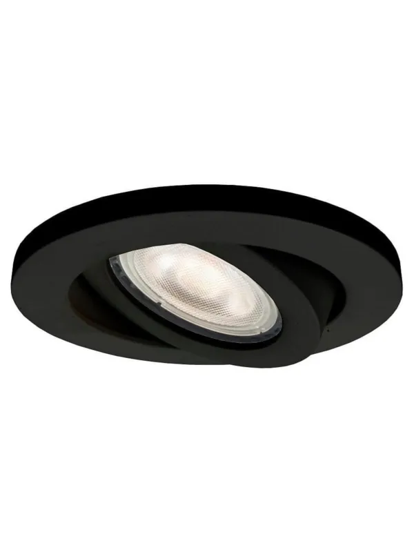 Lagos oczko podtynkowe okrągłe ruchome czarne IP20 LP-440/1RS BK movable Obniżka ceny