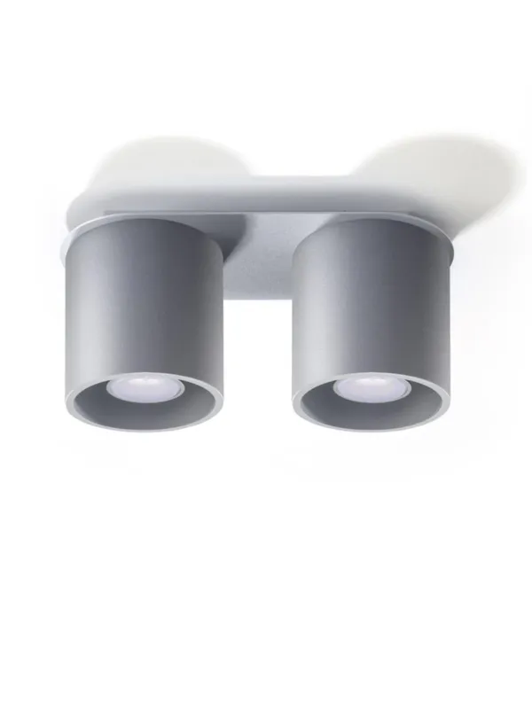 Plafon ORBIS 2 szary Oferta