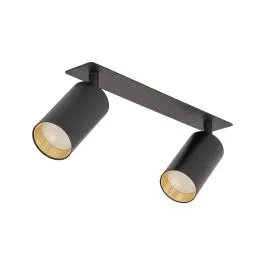 TK LIGHTING 10807 AMIS BLACK 2XGU10 PODTYNKOWY Zniżka
