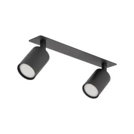 Kup online TK LIGHTING 10799 NEX BLACK 2XGU10 LAMPA SUFITOWA PODTYNKOWA