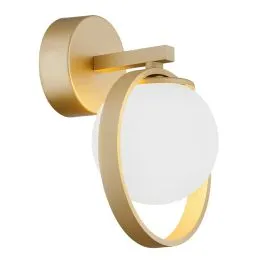 Zamów dziś ARGON 8259 SATURNIA 1 PL 1X6W OPAL MAT/ZLOTY KINKIET