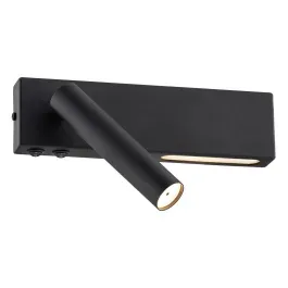 Tylko do końca tygodnia ARGON 1035 JASPER 2 PL G9 3000K CZARNY KINKIET