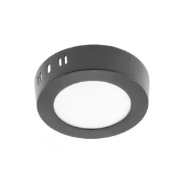 Dodaj do koszyka GTV OPRAWA LED ORIS PLUS DOWNLIGHT 7W CZARNA 4000K 560LM AC220-240V NATYNKOWA IP20 120ST. LD-ORN07W-NBP-10