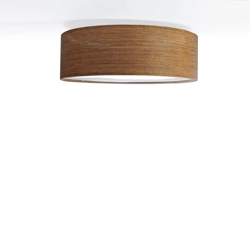 Zamów dziś Lampa sufitowa - plafon tkanina, abażur do salonu sypialni 2xE27 (090-208) ręcznie robiony