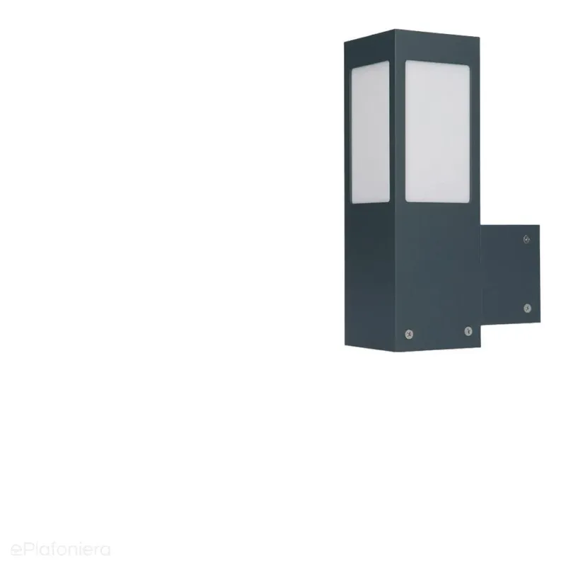 Zewnętrzna lampa ogrodowa ścienna - kinkiet (8x8cm, 1xE27) Radex (Arkad 3K) Niska cena