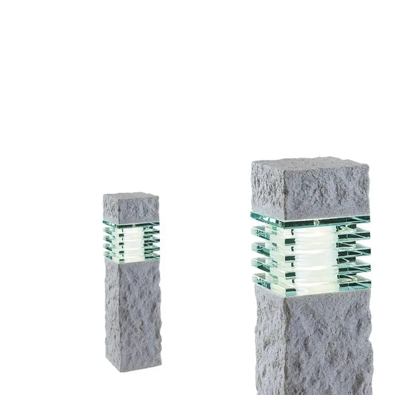 Lampa stojąca (Nepos 40cm/Titan 60cm) ogrodowa zewnętrzna słupek IP 44 (3W, 3000K) (system 12V LED) Nie przegap