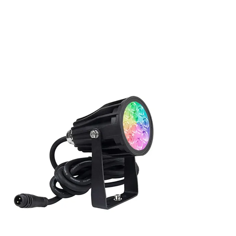 Sprawdź teraz Reflektor kierunkowy, lampa ogrodowa zewnętrzna 6W, RGB+(2700K-6500K) IP 66 (system 12V LED) Pati