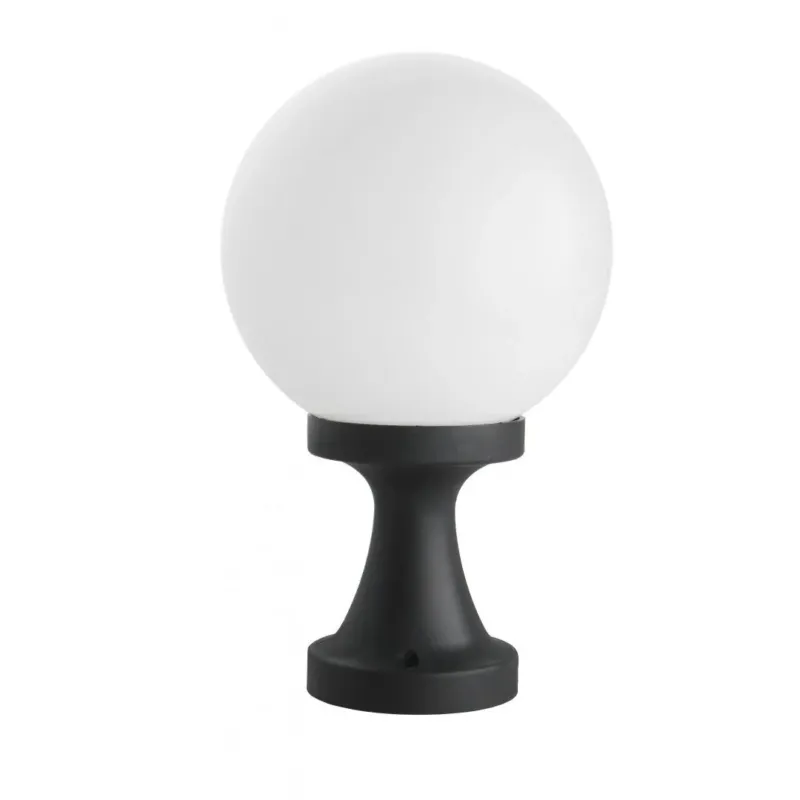 Lampa stojąca 36cm PCV - kula 20cm zewnętrzna ogrodowa (1x E27) SU-MA (kule II) Ostatnia szansa