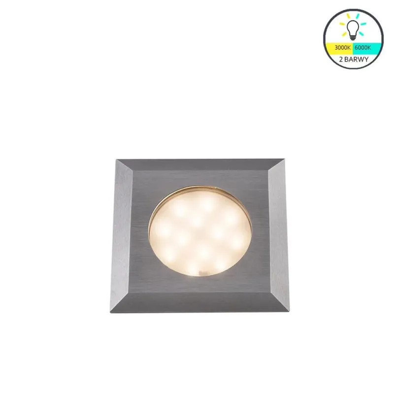 Ekspresowa dostawa Lampa najazdowa, ogrodowa zewnętrzna IP 67 (2W, 3000K/6000K) (system 12V LED) Carbo