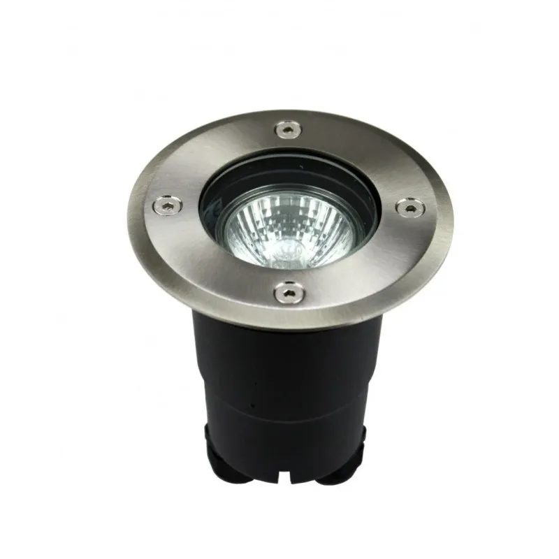 Lampa najazdowa zewnętrzna okrągła 10cm (1x GU10) SU-MA (Pabla) Wyjątkowa oferta