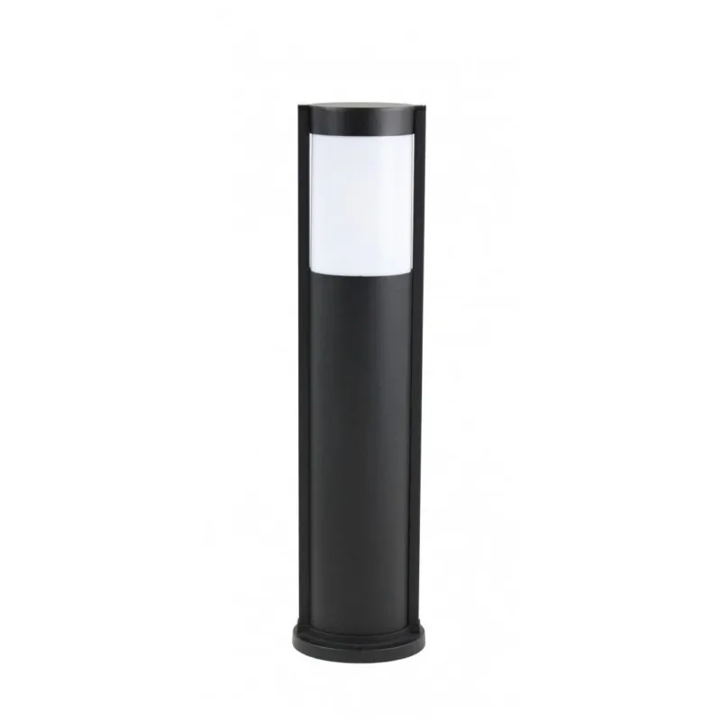 Cena promocyjna Stojący słupek 65/92cm - lampa ogrodowa zewnętrzna (czarna/szara) (1x E27) SU-MA (Elis)