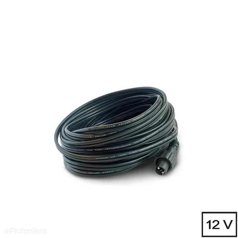 10m z wtyczką, przewód 16AWG, SPT-2 - AKCESORIA systemu 12V LED Polned (6259011) Hit cenowy