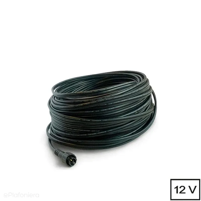 25m z wtyczką, przewód 16AWG, SPT-2 - AKCESORIA systemu 12V LED Polned (6260011) Darmowy zwrot