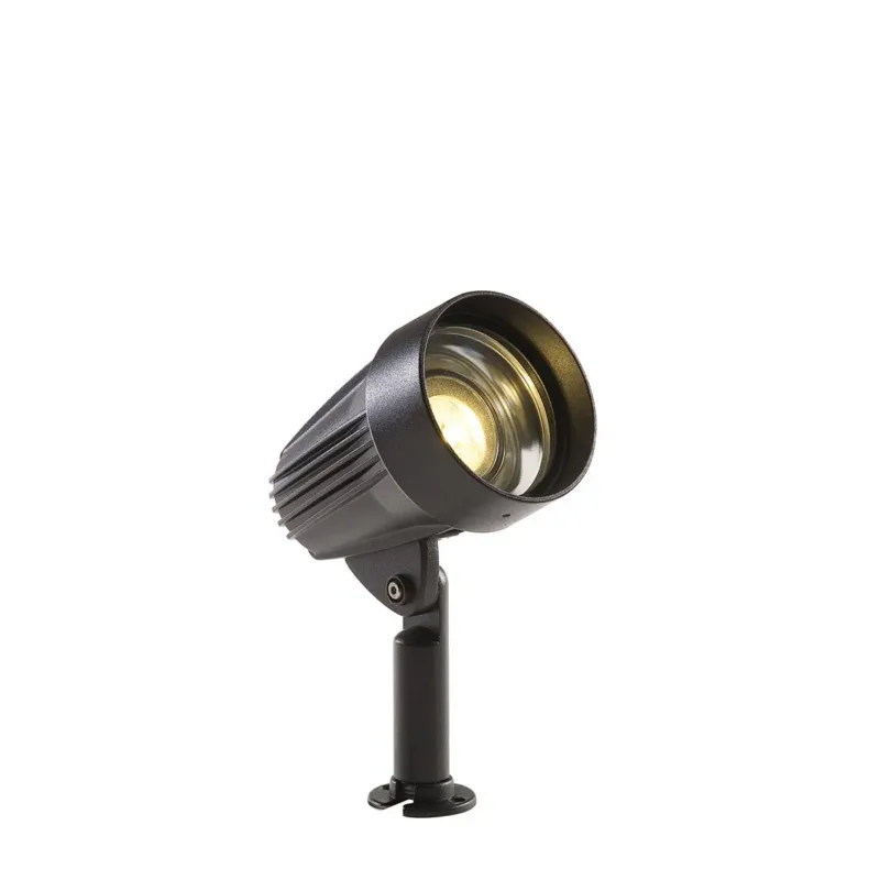 Ograniczona ilość Reflektor kierunkowy, lampa ogrodowa zewnętrzna IP 44 (5W, Smart RGB+3000K-6000K) (system 12V LED) Corvus