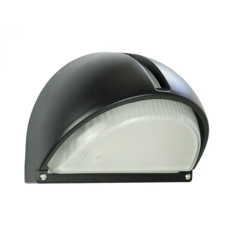 Czarna lampa oświetleniowa zewnętrzna Willy - SU-MA, lampa elewacyjna / ogrodowa (1xE27) Oferta