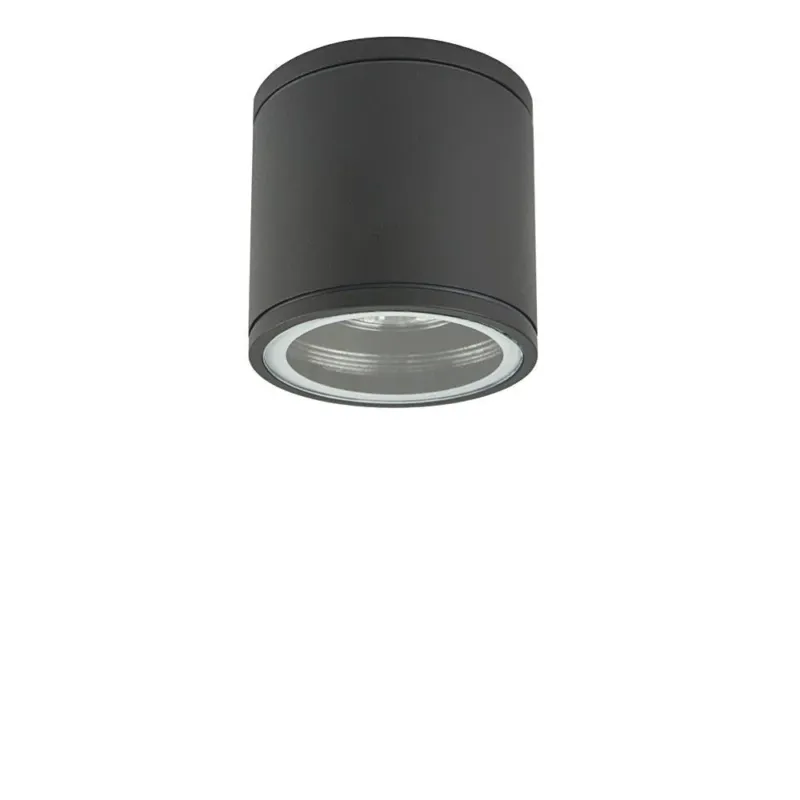 Lampa zewnętrzna sufitowa grafit (tuba spot 9cm, 1x GU10) SU-MA (Midi) 1455 Cena promocyjna