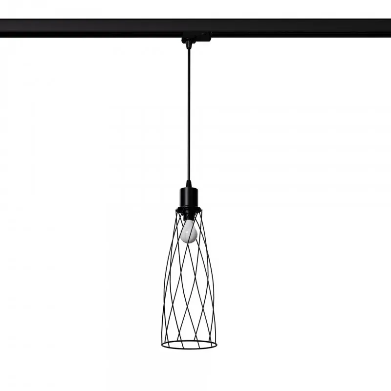 Szybka wysyłka Lampa wisząca SUBA czarna E14