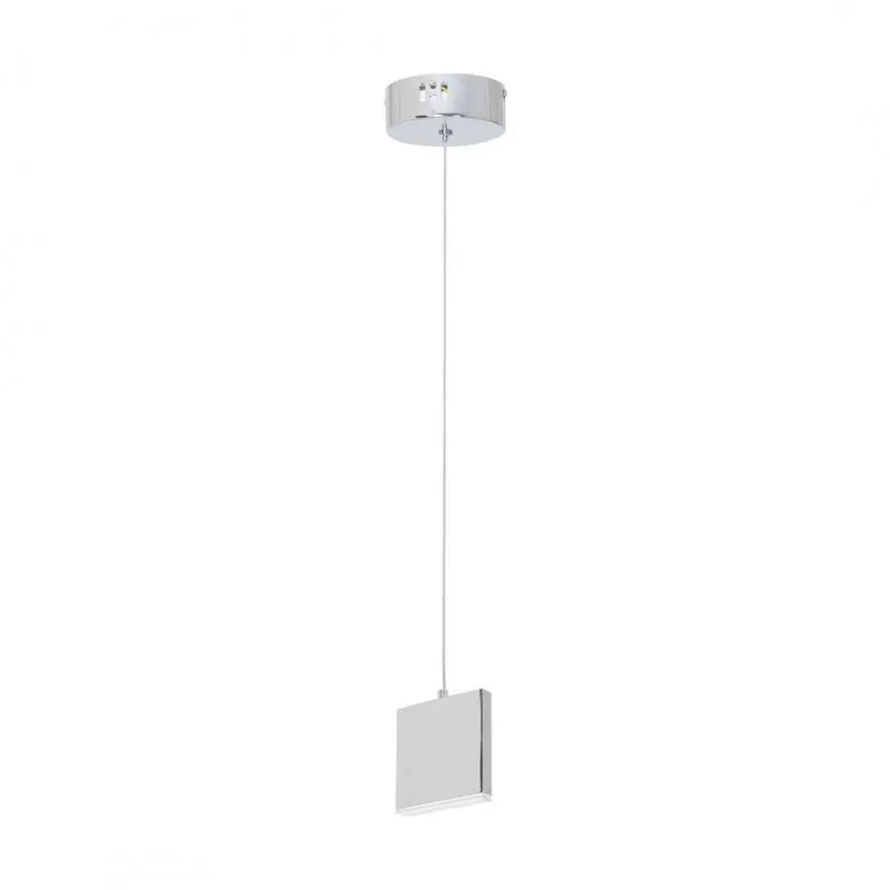 Chromowe oświetlenie wiszące LED 5W kwadrat CUADRA ML441 EKO-LIGHT Hit cenowy