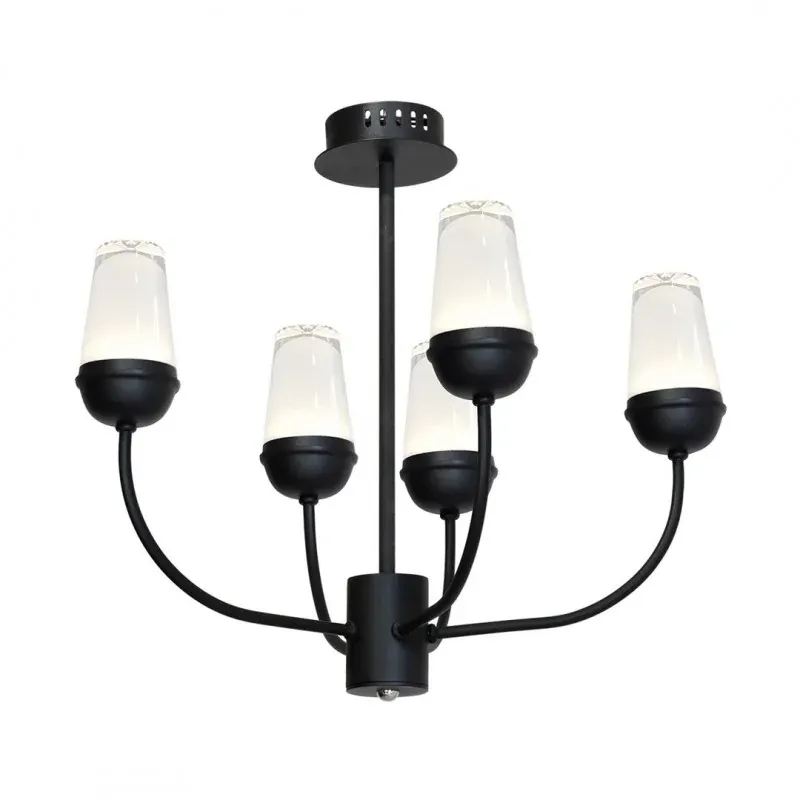 Kup teraz Pięciopunktowa lampa LED wisząca czarna 25W LUTON ML198 EKO-LIGHT