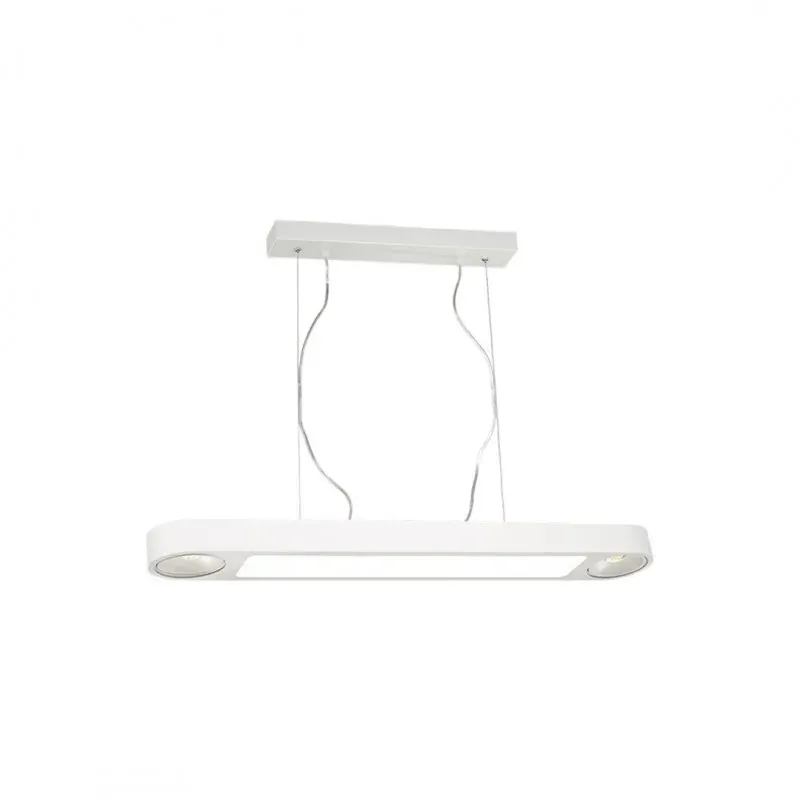 Tani Lampa wisząca LED 40W biała podłużna 86cm LUCE ML221 EKO-LIGHT