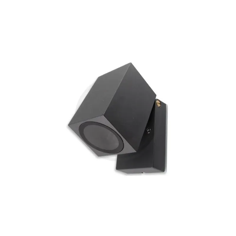 Wyprzedaż Ruchomy szary kinkiet ogrodowy GU10 Rhino IP44 0943 LVT