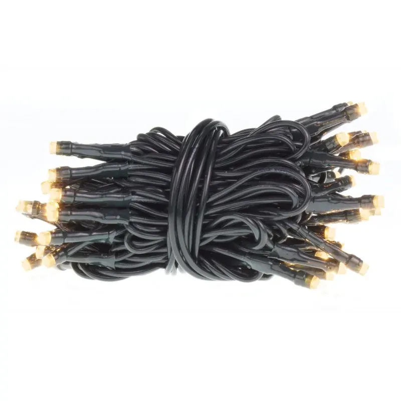 Zniżka CH/0098 Lampki choinkowe LED z dodatkowym gniazdem LW-LED-50G ciepła biała RUM-LUX