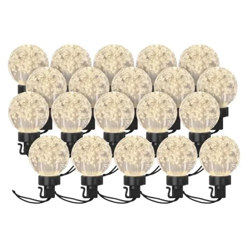 Super okazja DCPW07 Girlanda żarówki kulki 20x20LED 7.6m ciepłe światło IP44 EMOS