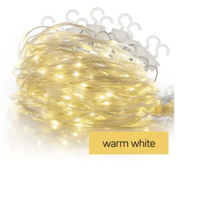 Kurtyna świetlna 400 x LED drop światełka 2,9x2m ciepła biel 8 programów IP44 D3EW04 EMOS Nowość