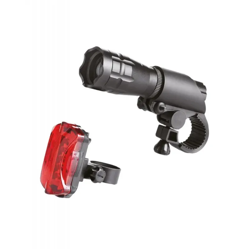 Bestseller Latarka LED BIKE przód + tył 3W+2W 120LM NC0050 Nilsen