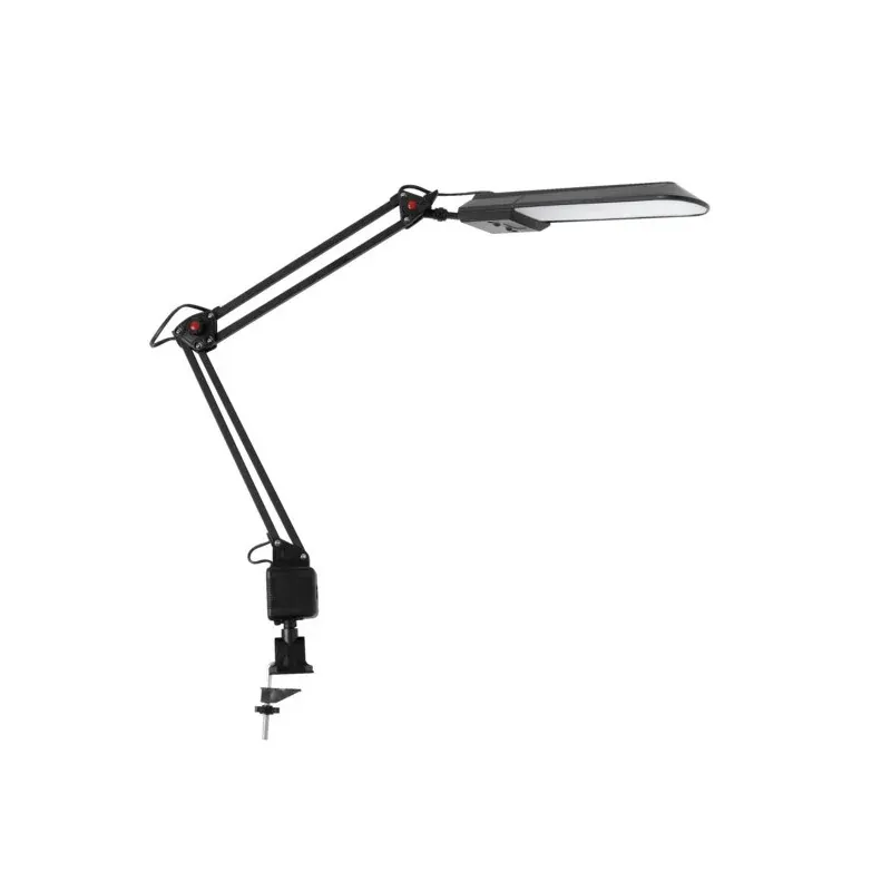 Czarna lampa biurkowa - kreślarska LED 4,8W 4000K HERON 27602 KANLUX Sprawdź teraz