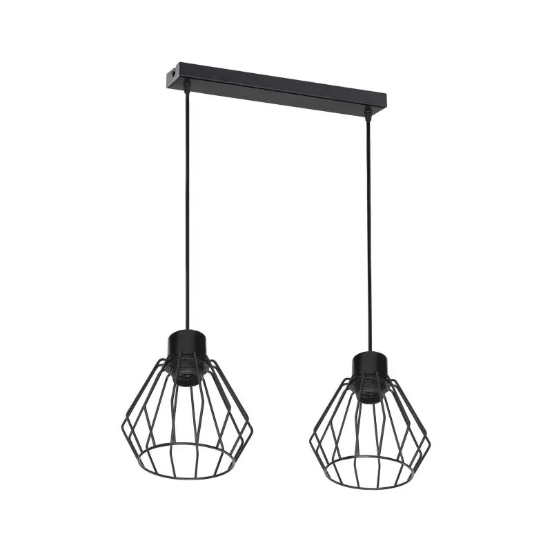 Listwa - lampa wisząca czarna 2x60W E27 PINO AD-LD-6374BE27M ORNO Dodaj do koszyka