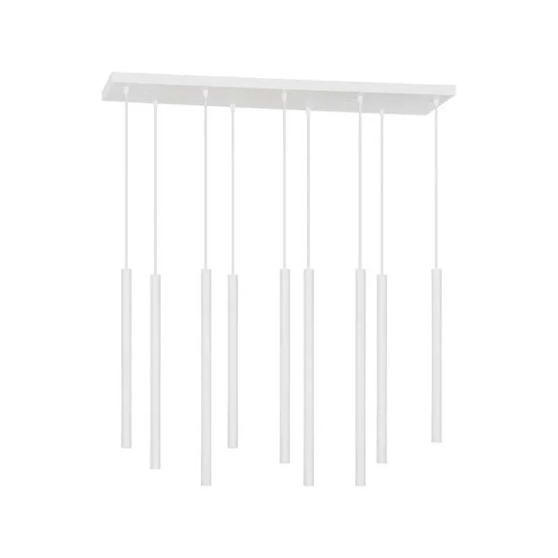 Nie przegap Przestronna lampa wisząca 9 białych tub x G9 20W HARMONI AD-LD-6319WG9 ORNO