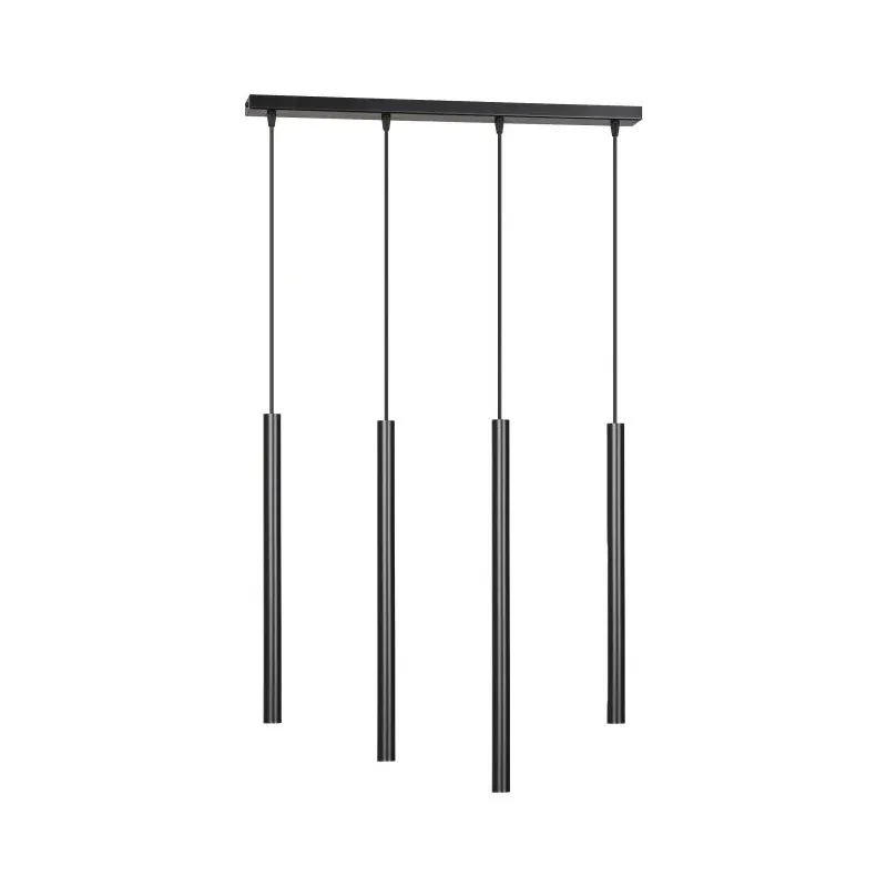 Niska cena Lampa wisząca listwa 60cm czarna G9 4x20W HARMONI AD-LD-6317BG9 ORNO