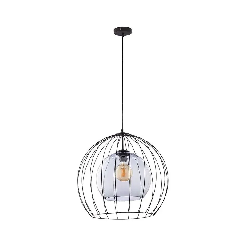 Lampa wisząca druciano-szklana E27 60W DUNIA 500 1P AD-LD-6234BE27S ORNO Tylko do końca tygodnia