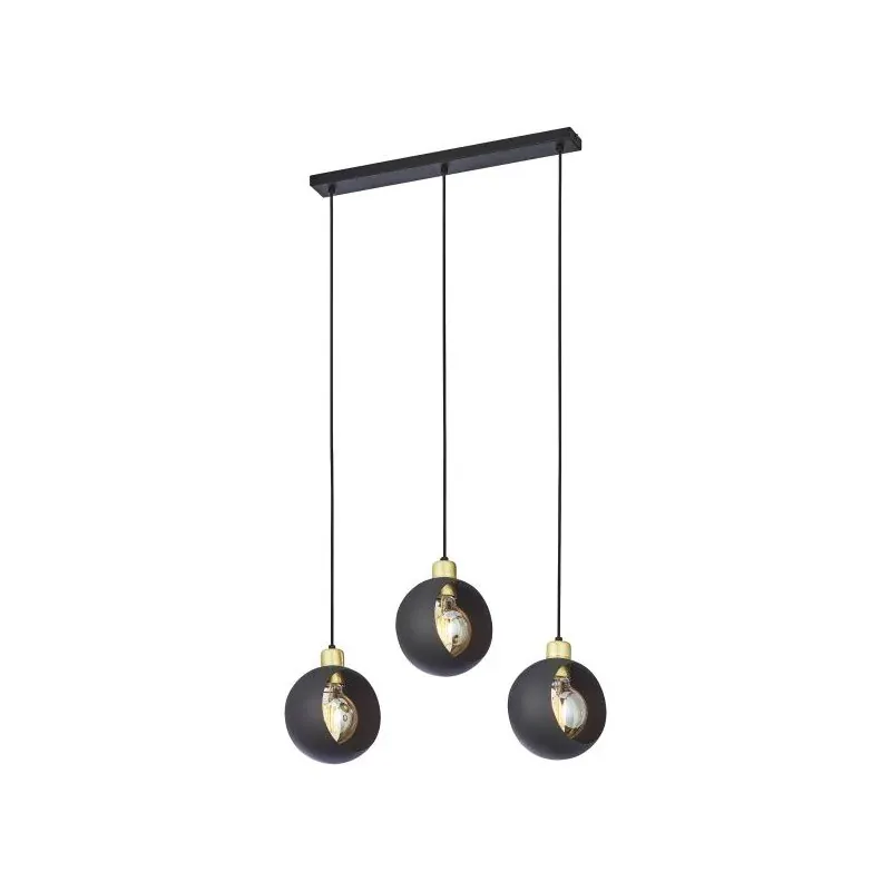 Wysoka jakość Oświetlenie wiszące czarna listwa 65cm E27 3x15W LED JALA 3P AD-LD-6226BE27M ORNO
