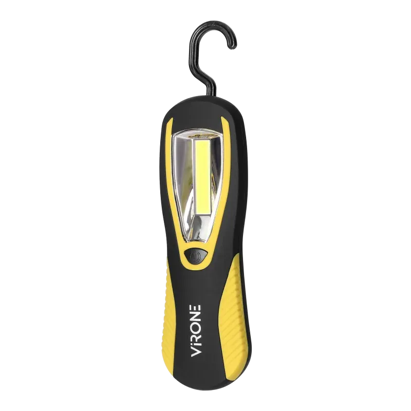 Latarka warsztatowa LED COB 3W, 200lm, 3 x AA magnes, haczyk WL-7 ORNO Wybór klientów
