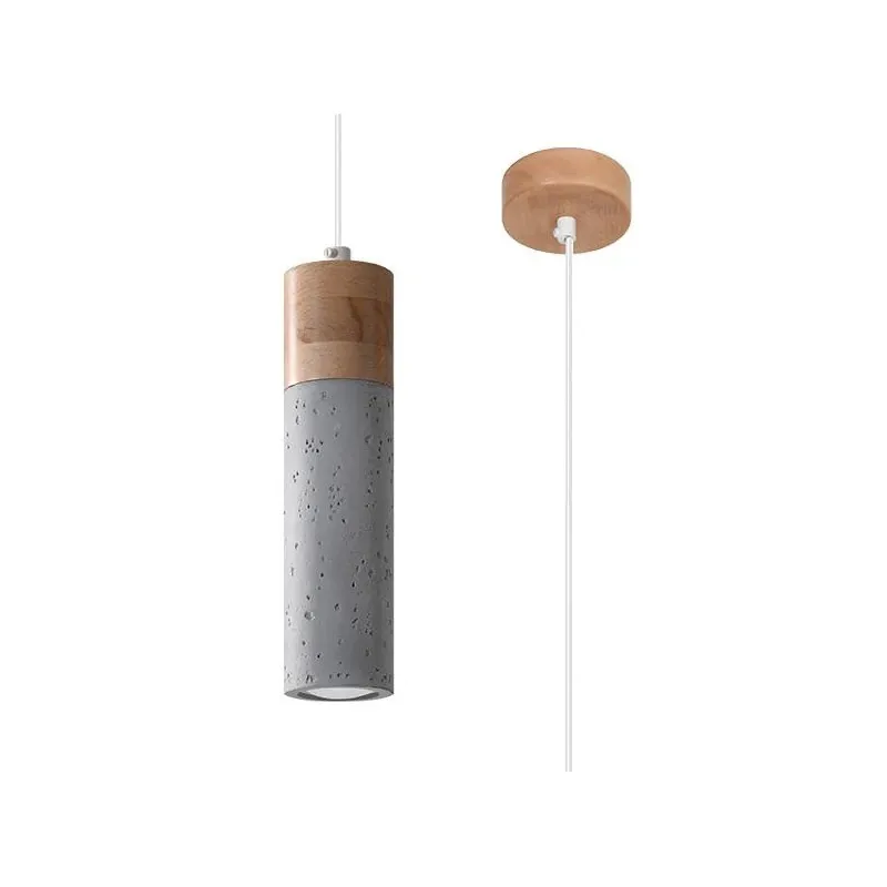 Szara lampa wisząca Zane SL.0965 Sollux lighting Promocja