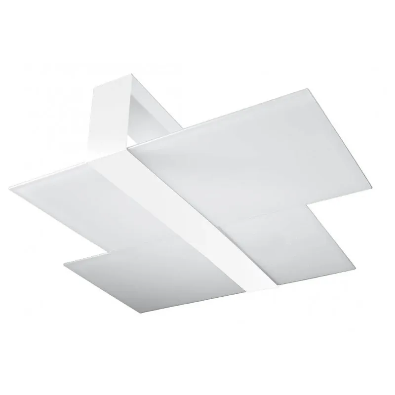 Biały plafon 2xE27 Massimo SL.1045 Sollux lighting Taniej