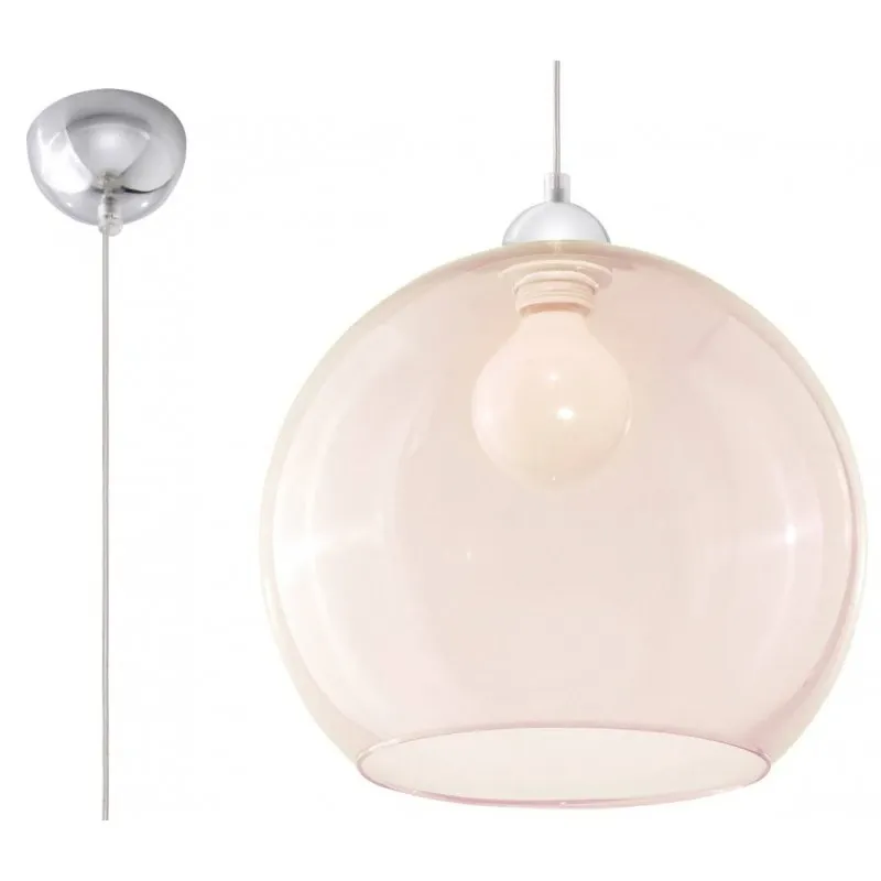 Wisząca szampańska lampa Ball SL.0249 Sollux lighting Ostatnia szansa