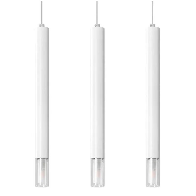 Biała lampa wisząca 3xG9 Wezyr SL.0959 Sollux lighting Niska cena