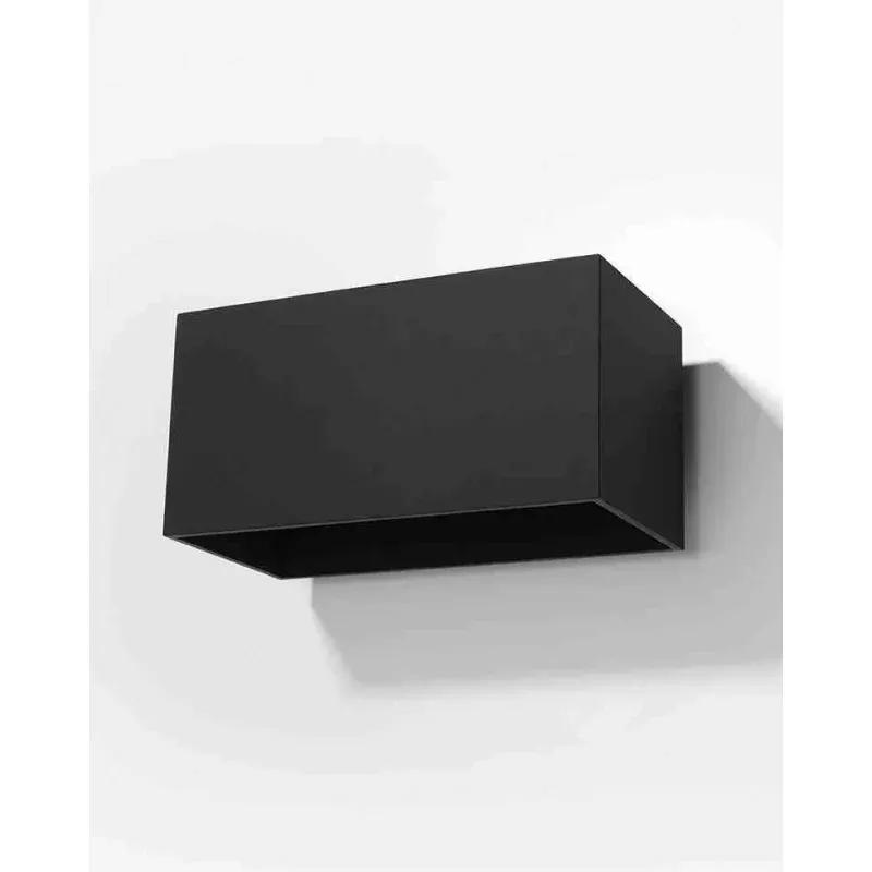 Ostatnia szansa Podwójna lampa ścienna czarna dwustronna 2xG9 40W QUAD SL.0527 SOLLUX