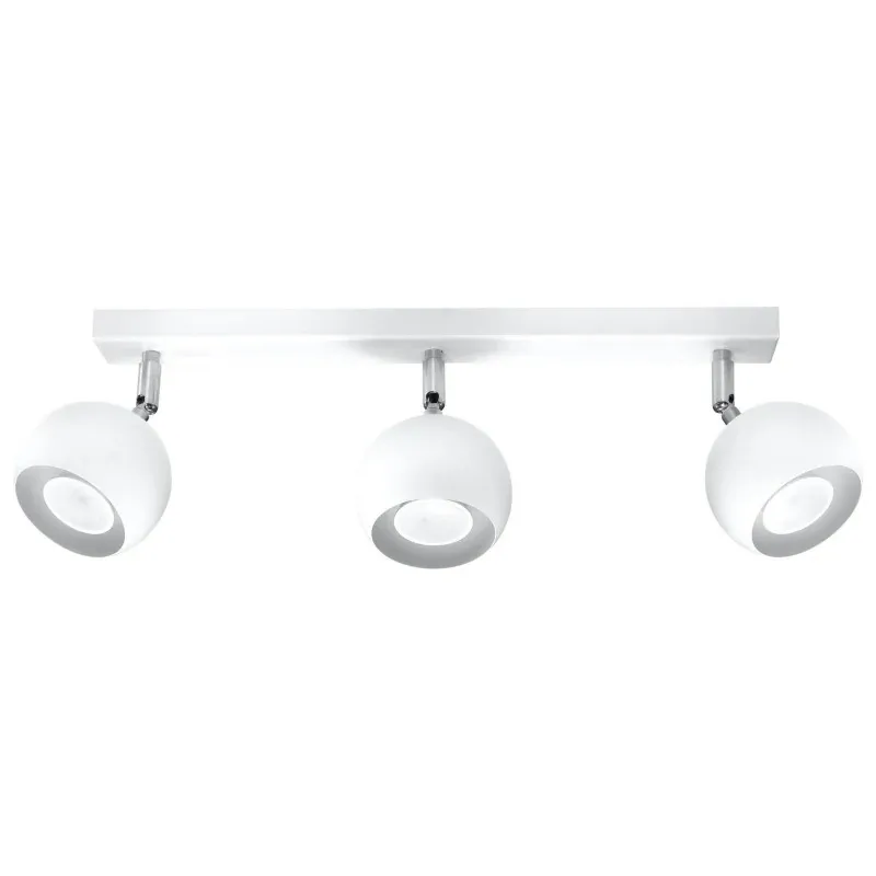 Bezpieczna płatność Biały plafon 3xGu10 Oculare SL.0439 Sollux lighting