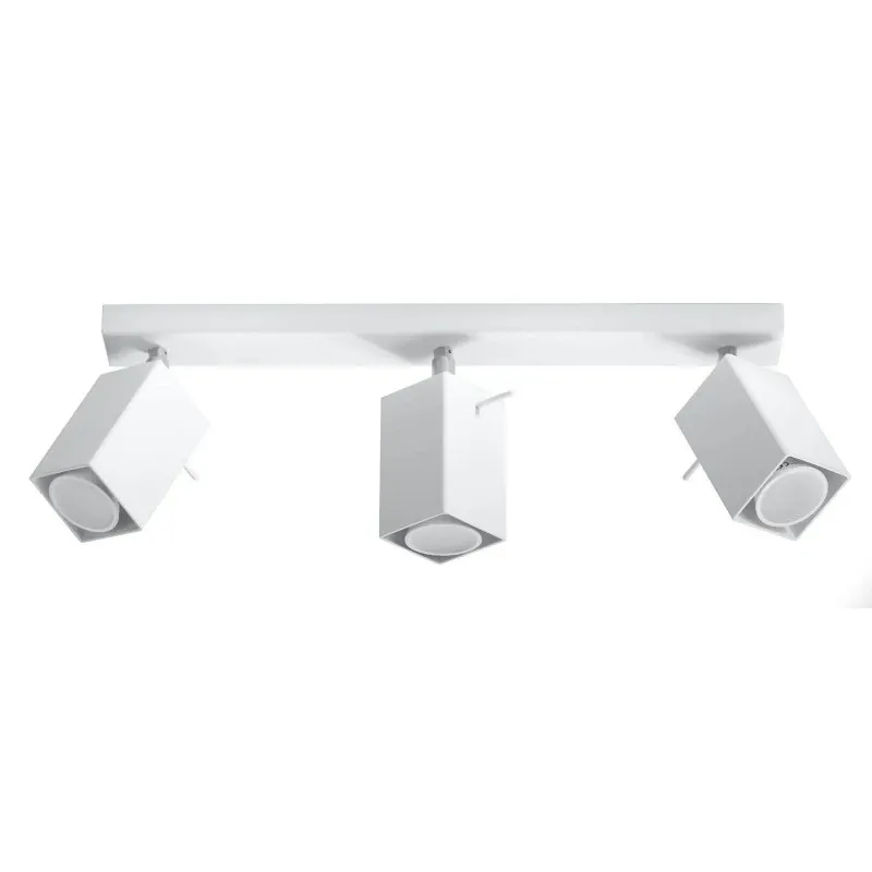 Biały plafon 3xGu10 Merida SL.0097 Sollux lighting Nie przegap