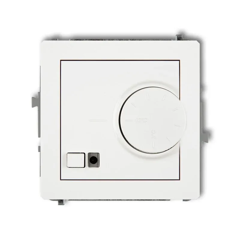 Biały regulator temperatury z czujnikiem podpodłogowym DRT-1 DECO KARLIK Szybka dostawa