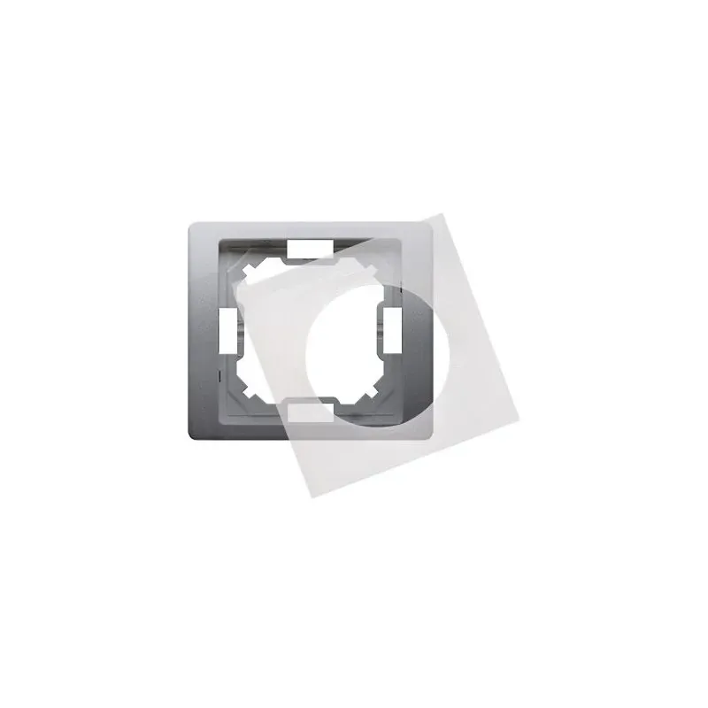 Do wyczerpania zapasów Ramka hermetyczna pojedyncza IP44 inox BMRC1B/21 Simon Basic Neos Kontakt-Simon