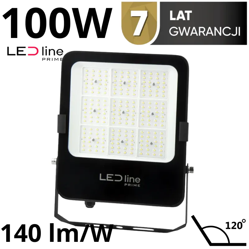 Darmowy zwrot Led Line Prime Floodlight 100W 14000Lm 120°