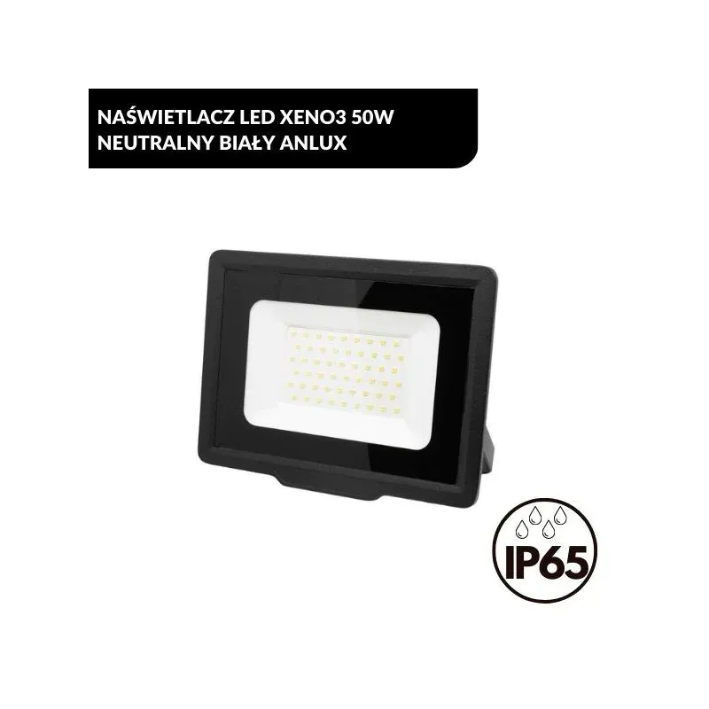 Naświetlacz Led Xeno3 50W Neutralny Biały Anlux Ekspresowa dostawa