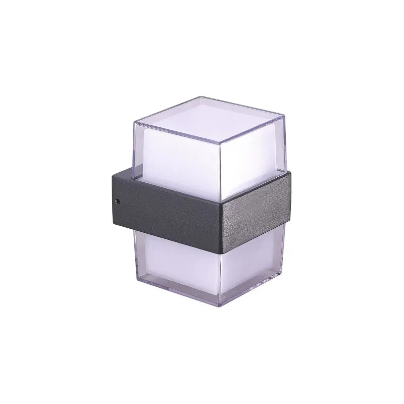 Nowoczesna Lampa Led Elewacyjna 13W Lars Square Wall - 4000K Premium